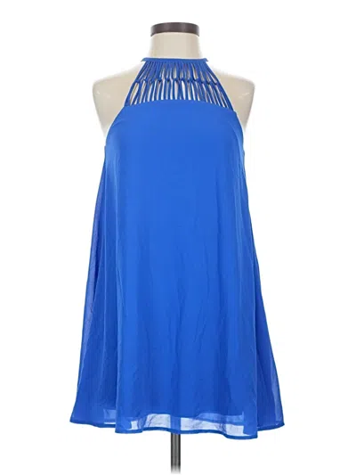 Pre-owned Lulus Cocktail Dress In Blue