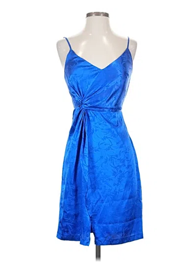 Pre-owned Lulus Cocktail Dress In Blue