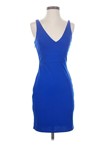 Pre-owned Lulus Cocktail Dress In Blue