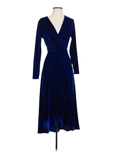 Pre-owned Lulus Cocktail Dress In Blue