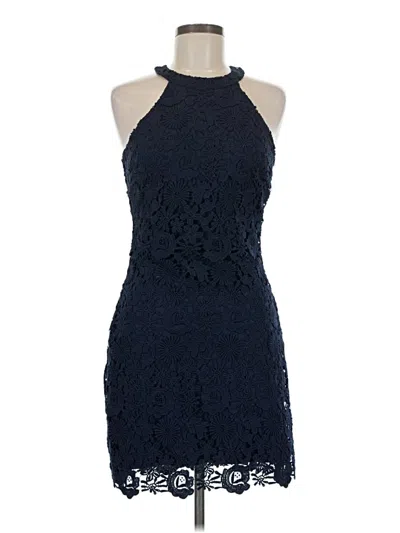 Pre-owned Lulus Cocktail Dress In Blue