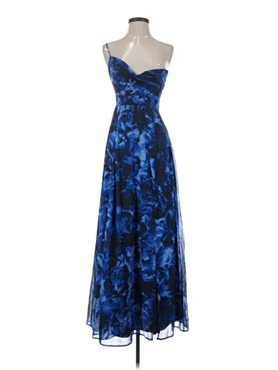 Pre-owned Lulus Cocktail Dress In Blue