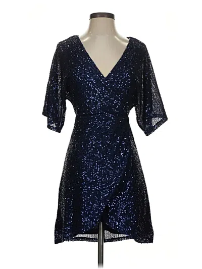 Pre-owned Lulus Cocktail Dress In Blue