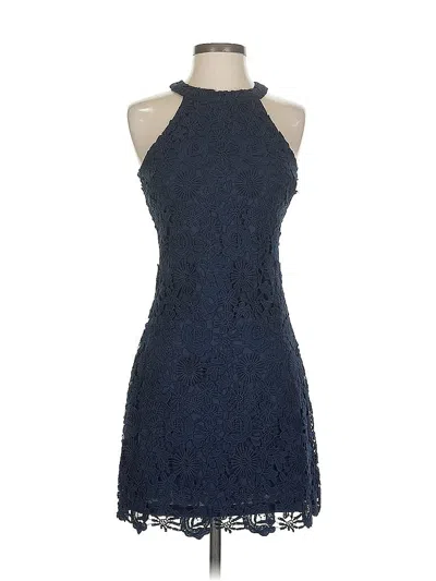 Pre-owned Lulus Cocktail Dress In Blue