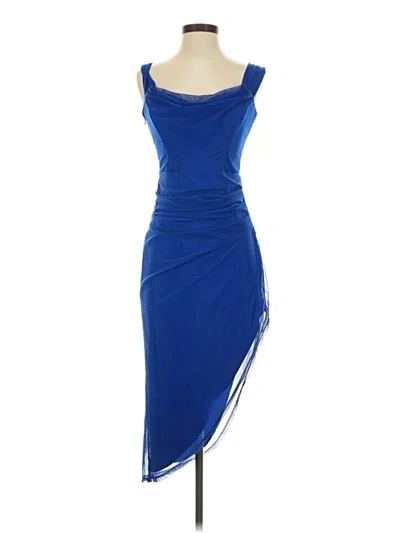 Pre-owned Lulus Cocktail Dress In Blue