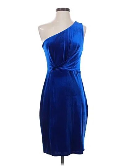 Pre-owned Lulus Cocktail Dress In Blue