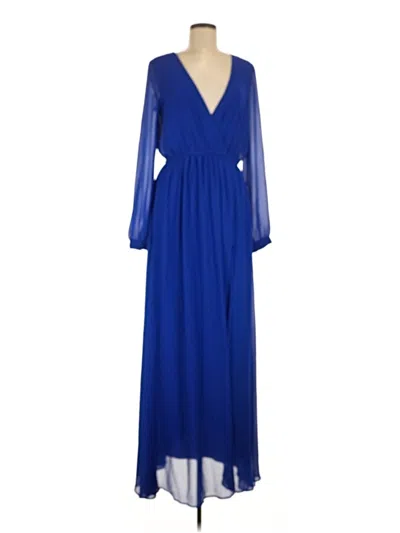 Pre-owned Lulus Cocktail Dress In Blue