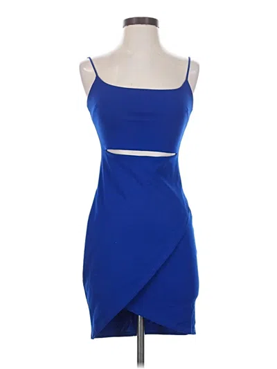 Pre-owned Lulus Cocktail Dress In Blue