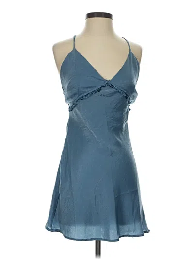 Pre-owned Lulus Cocktail Dress In Blue