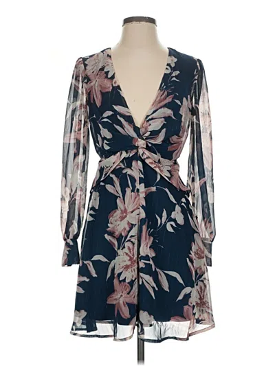 Pre-owned Lulus Cocktail Dress In Blue