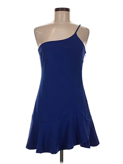 Pre-owned Lulus Cocktail Dress In Blue