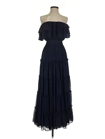 Pre-owned Lulus Cocktail Dress In Blue