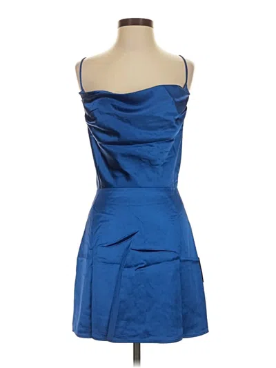 Pre-owned Lulus Cocktail Dress In Blue