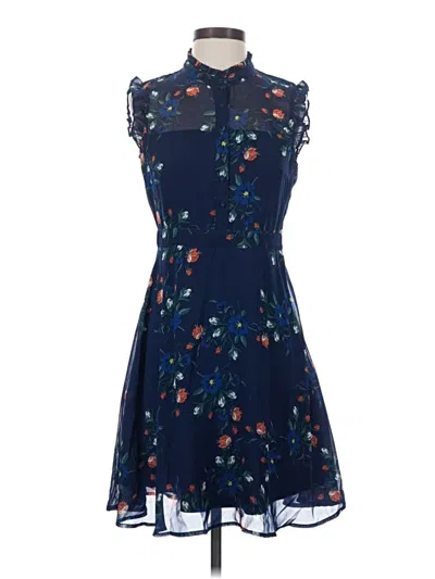 Pre-owned Lulus Cocktail Dress In Blue
