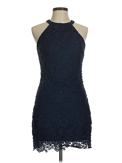 Pre-owned Lulus Cocktail Dress In Blue