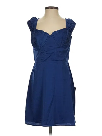 Pre-owned Lulus Cocktail Dress In Blue