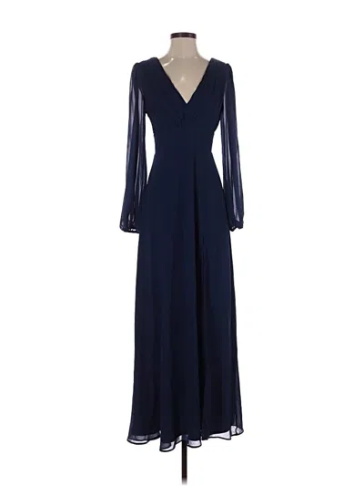 Pre-owned Lulus Cocktail Dress In Blue
