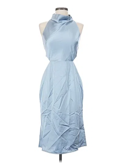 Pre-owned Lulus Cocktail Dress In Blue