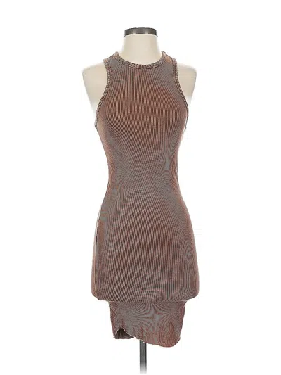 Pre-owned Lulus Cocktail Dress In Brown
