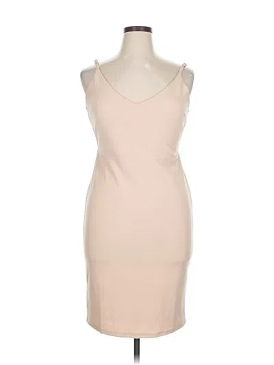 Pre-owned Lulus Cocktail Dress In Brown