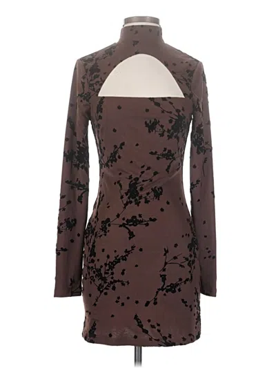Pre-owned Lulus Cocktail Dress In Brown