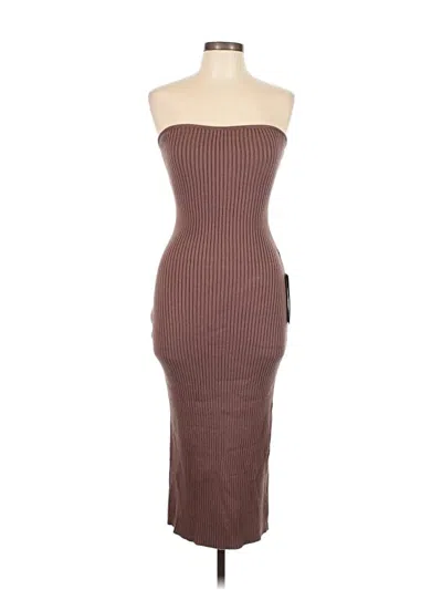 Lulus Cocktail Dress In Brown