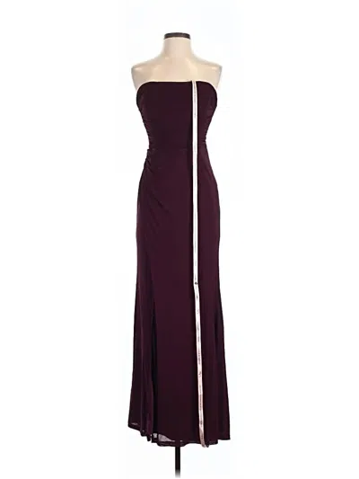 Pre-owned Lulus Cocktail Dress In Burgundy