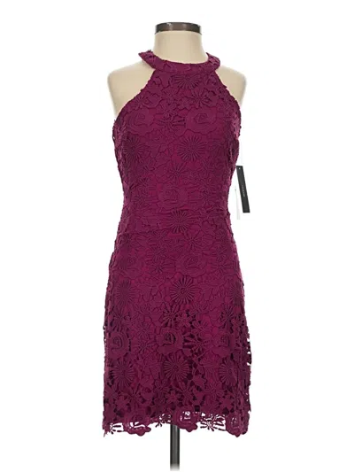 Lulus Cocktail Dress In Burgundy