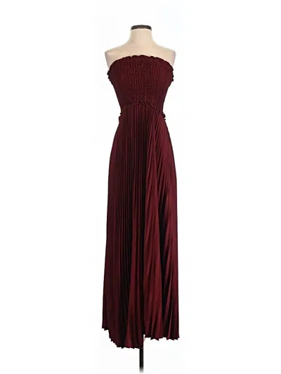 Lulus Cocktail Dress In Burgundy