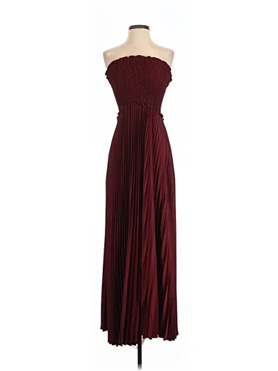Pre-owned Lulus Cocktail Dress In Burgundy