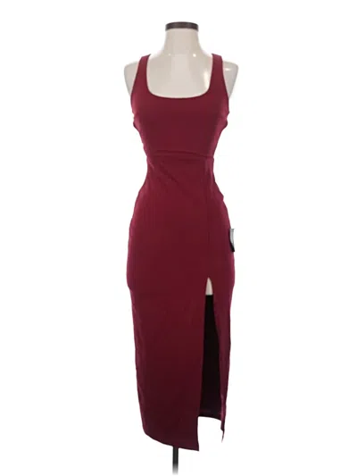 Lulus Cocktail Dress In Burgundy