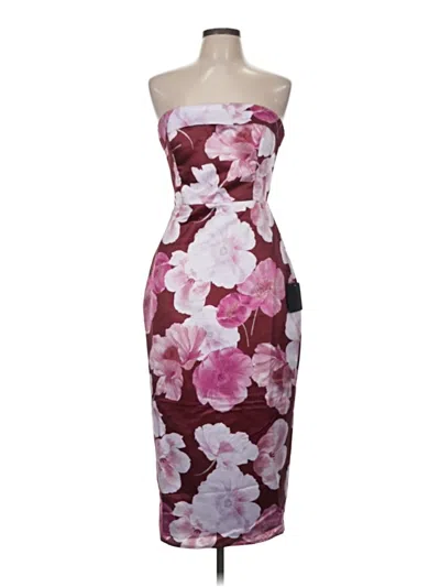 Lulus Cocktail Dress In Burgundy