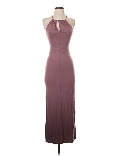 Pre-owned Lulus Cocktail Dress In Burgundy