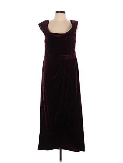 Pre-owned Lulus Cocktail Dress In Burgundy