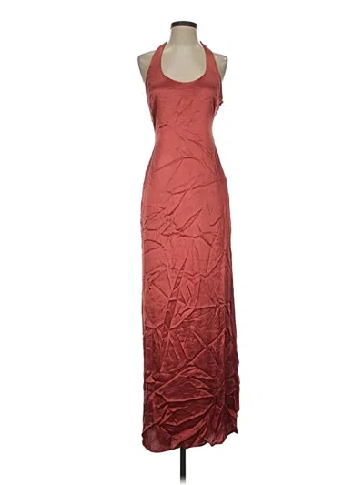 Pre-owned Lulus Cocktail Dress In Burgundy