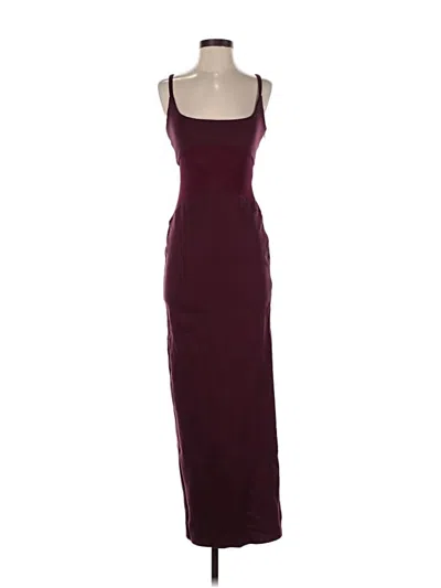 Pre-owned Lulus Cocktail Dress In Burgundy