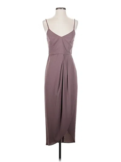 Pre-owned Lulus Cocktail Dress In Gray