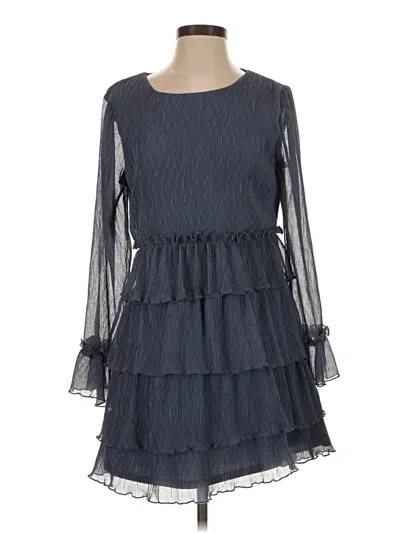 Pre-owned Lulus Cocktail Dress In Gray