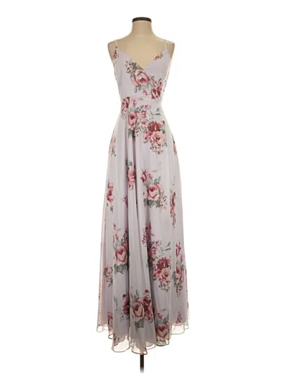 Pre-owned Lulus Cocktail Dress In Gray