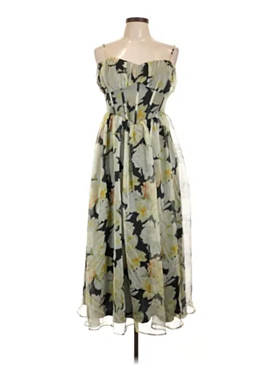 Pre-owned Lulus Cocktail Dress In Gray