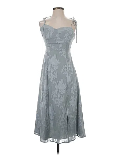 Pre-owned Lulus Cocktail Dress In Gray