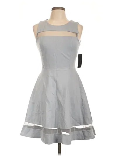 Pre-owned Lulus Cocktail Dress In Gray