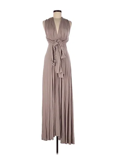 Pre-owned Lulus Cocktail Dress In Gray