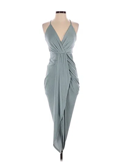 Pre-owned Lulus Cocktail Dress In Gray