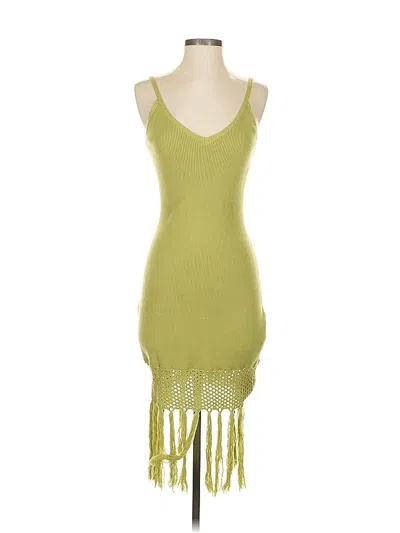 Pre-owned Lulus Cocktail Dress In Green