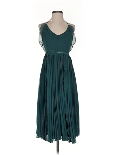 Pre-owned Lulus Cocktail Dress In Green