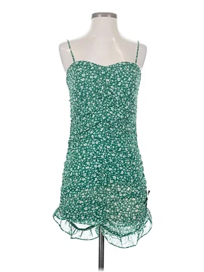 Pre-owned Lulus Cocktail Dress In Green