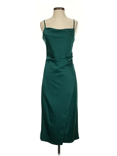 Pre-owned Lulus Cocktail Dress In Green