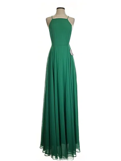 Pre-owned Lulus Cocktail Dress In Green