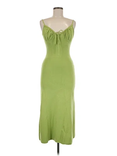 Pre-owned Lulus Cocktail Dress In Green